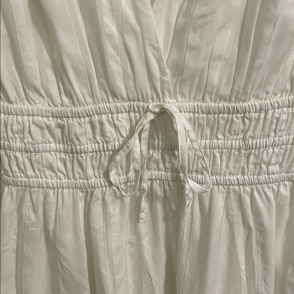 Club Monaco White Midi Dress - Picture 6 of 7